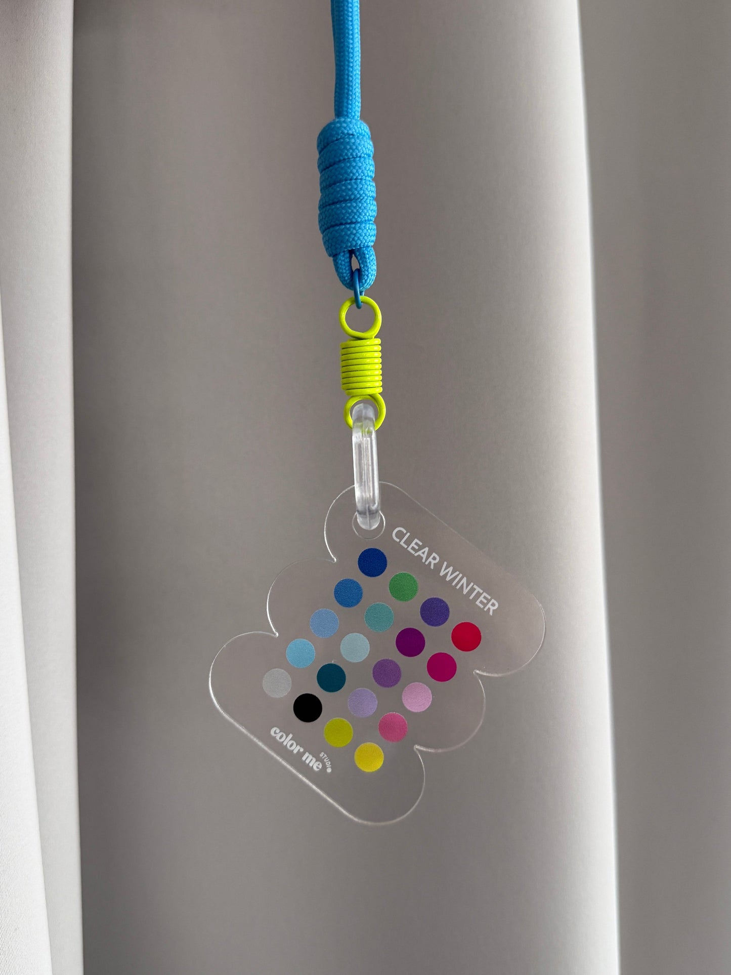Pocket Color Card Clear Winter