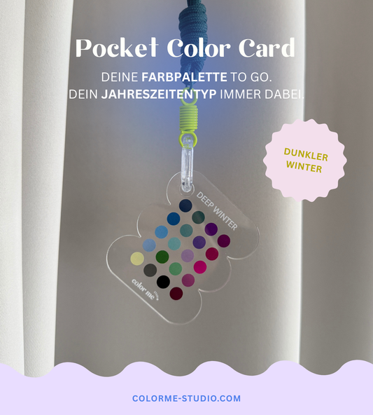 Pocket Color Card Deep Winter