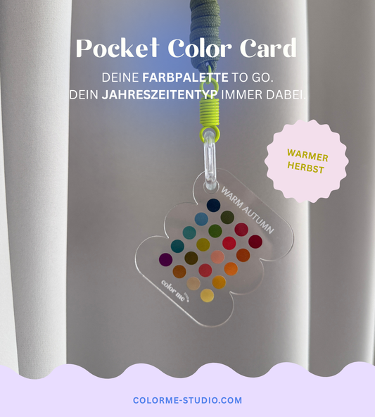 Pocket Color Card Warm Autumn